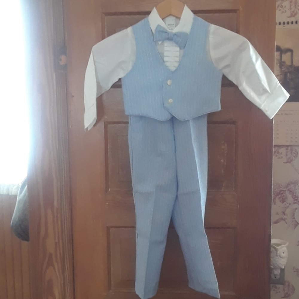 Toddler boy bow tie set